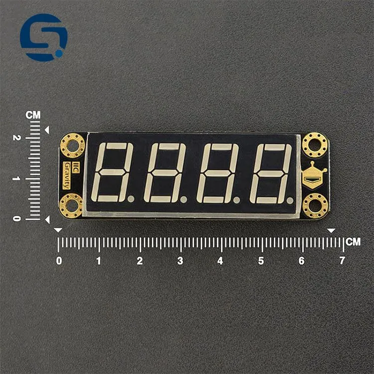 Seitsmesegmendiline kuvamoodul