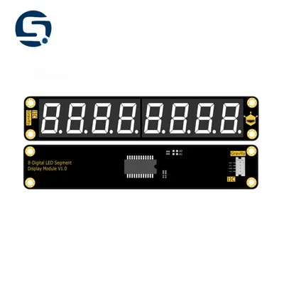 8Digit 7 segmendi LED -ekraan